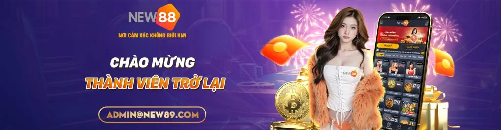 Thưởng chào mừng 100% cho lần nạp đầu tiên